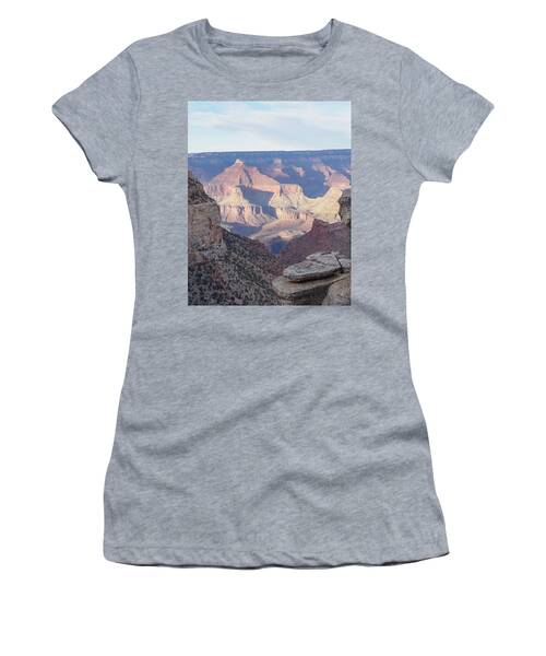 Majestic Grand Canyon Vista At Sunset Women's T-Shirt