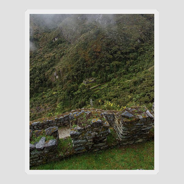 Misty Mountain Ruins Sticker