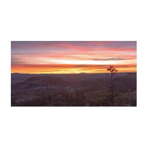 Serene Mountain Sunrise in Bryce Canyon National Park by Brandon Wichmann