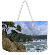 Coastal Serenity With Rugged Cliffs Weekender Tote Bag