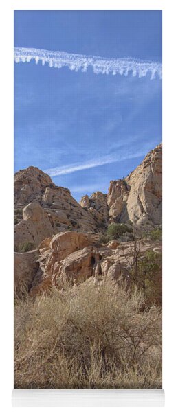 Desert Cliffs In Capitol Reef National Park Yoga Mat