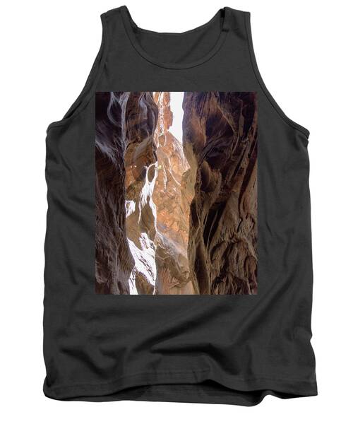 Sunlit Canyon Walls In The Narrows Tank Top