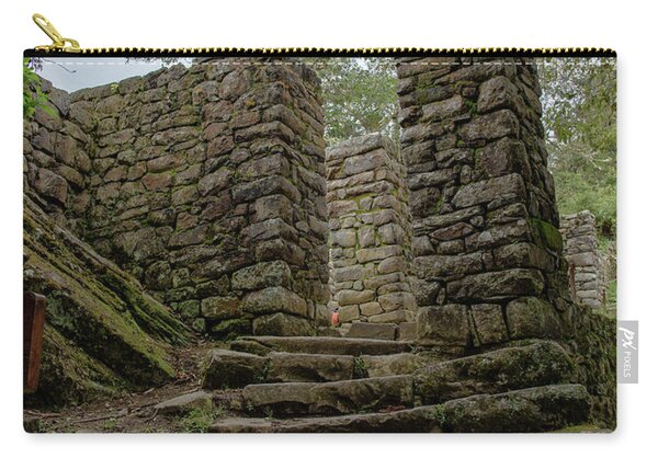 Ancient Stone Passageway Zip Pouch