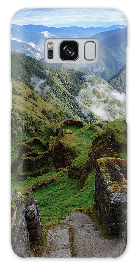 Mysterious Incan Ruins In The Mountains Galaxy Case