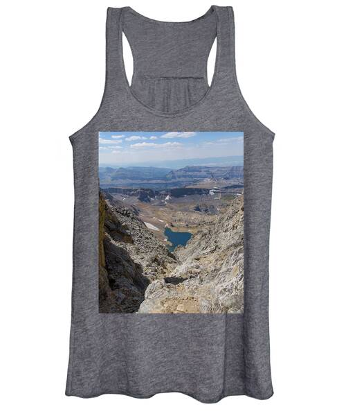 Breathtaking Middle Teton Mountain View Women's Tank Top