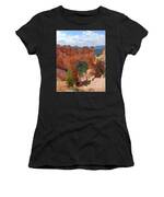 Majestic Natural Rock Arch In Bryce Canyon National Park Women's T-Shirt