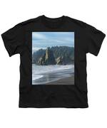 Dramatic Coastal Rock Formations Youth T-Shirt
