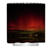 Mesmerizing Northern Lights Display Shower Curtain