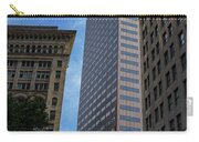 Skyscrapers Against Blue Sky Zip Pouch
