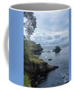 Rugged Coastal Landscape with Cliffs Coffee Mug