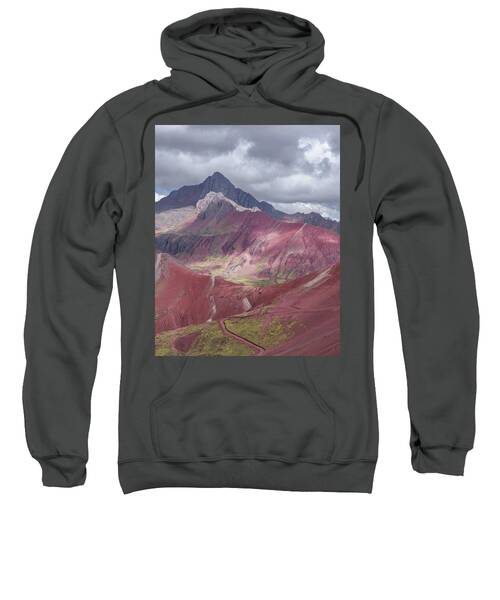 Majestic Colorful Mountain Range Sweatshirt