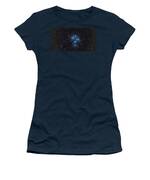 Pleiades Cluster In Cosmic Night Women's T-Shirt