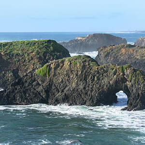 Majestic Coastal Rock Formations by Brandon Wichmann