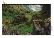 Mysterious Incan Ruins In The Mountains Zip Pouch