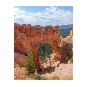 Majestic Natural Rock Arch in Bryce Canyon National Park by Brandon Wichmann