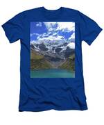 Majestic Mountain Overlooks Humantay Lake T-Shirt