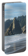 Dramatic Coastal Rock Formations Portable Battery Charger