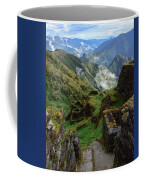 Mysterious Incan Ruins In The Mountains Coffee Mug