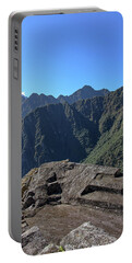 Majestic Mountain Views At Machu Picchu Portable Battery Charger
