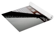 Golden Gate Bridge Disappears Into Misty Fog Yoga Mat