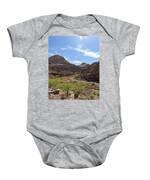 Winding Road Through Desert Canyon Baby One-Piece