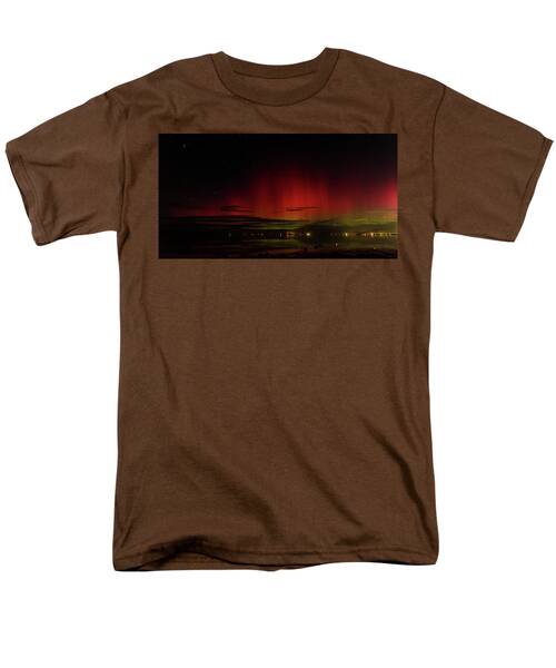 Mesmerizing Northern Lights Display Men's T-Shirt  (Regular Fit)