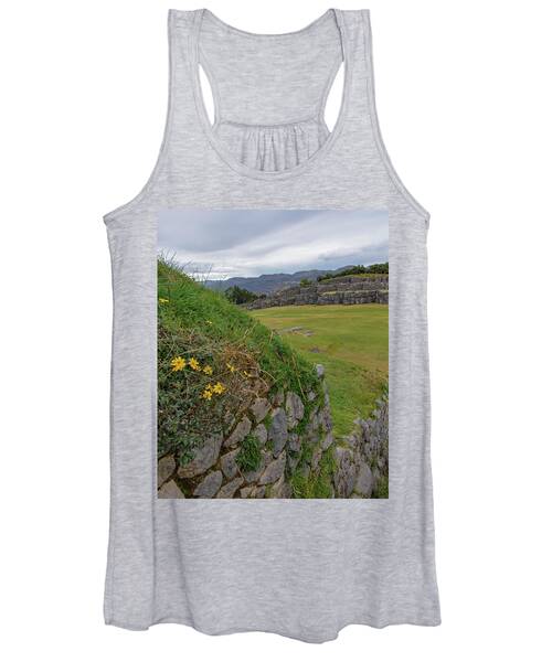 Saqsaywaman In Cusco Peru Women's Tank Top
