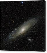 Vastness Of The Andromeda Galaxy Canvas Print