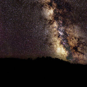 Night Sky Brimming with Stars by Brandon Wichmann
