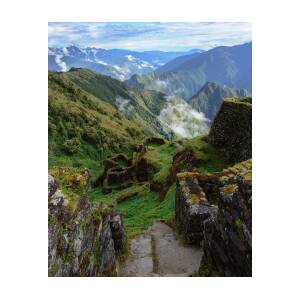 Mysterious Incan Ruins in the Mountains by Brandon Wichmann