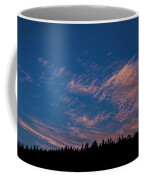 Twilight Over Forested Horizon Coffee Mug