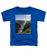 Dramatic Coastal Cliff Scene Toddler T-Shirt