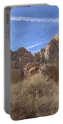 Desert Cliffs In Capitol Reef National Park Portable Battery Charger