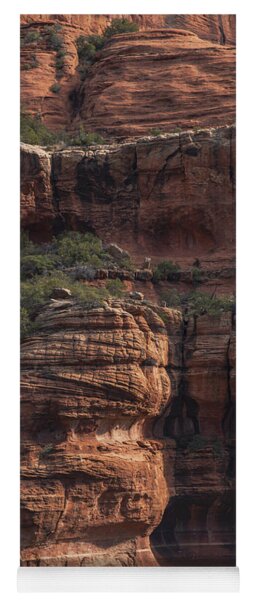 Majestic Red Rock Formations In Sedona Arizona Yoga Mat