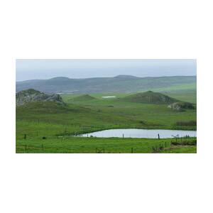Tranquil Green Hills and Distant Sea by Brandon Wichmann Tranquil Green Hills and Distant Sea by Brandon Wichmann