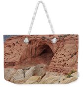 Natural Arch In Desert Landscape Weekender Tote Bag