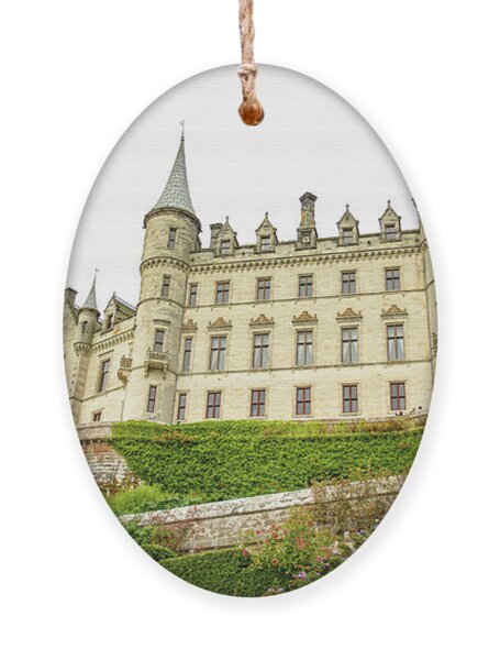 Majestic Castle On Hill Ornament