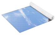 Winding Road Through Desert Canyon Yoga Mat