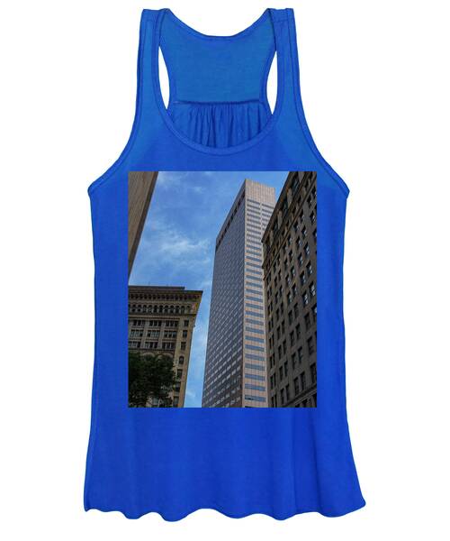 Skyscrapers Against Blue Sky Women's Tank Top