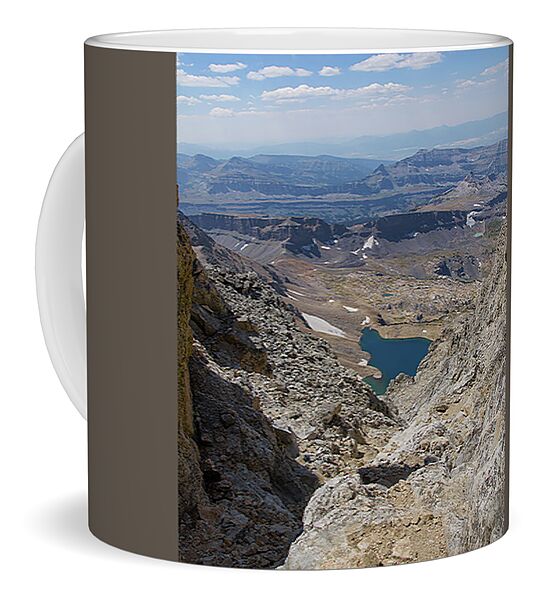 Breathtaking Middle Teton Mountain View Coffee Mug