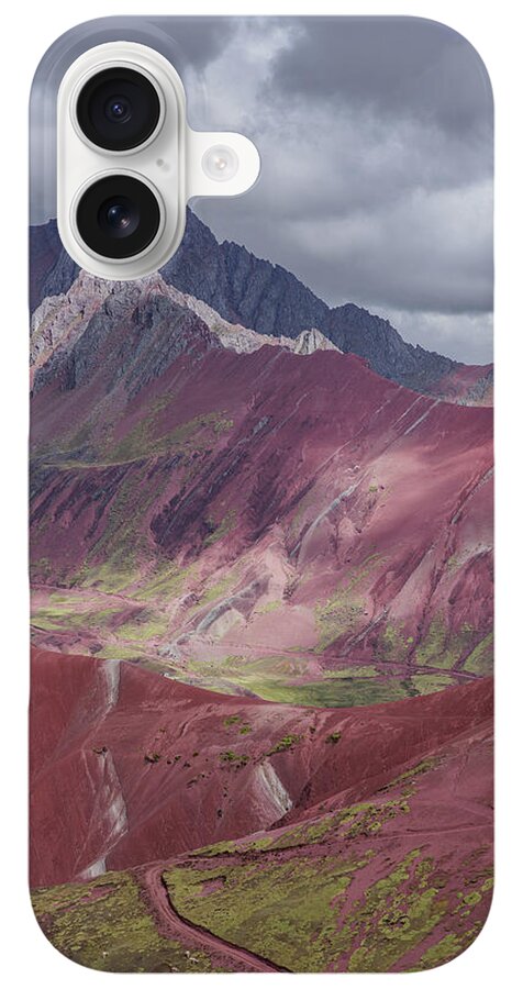 Majestic Colorful Mountain Range iPhone Case