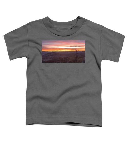 Serene Mountain Sunrise In Bryce Canyon National Park Toddler T-Shirt