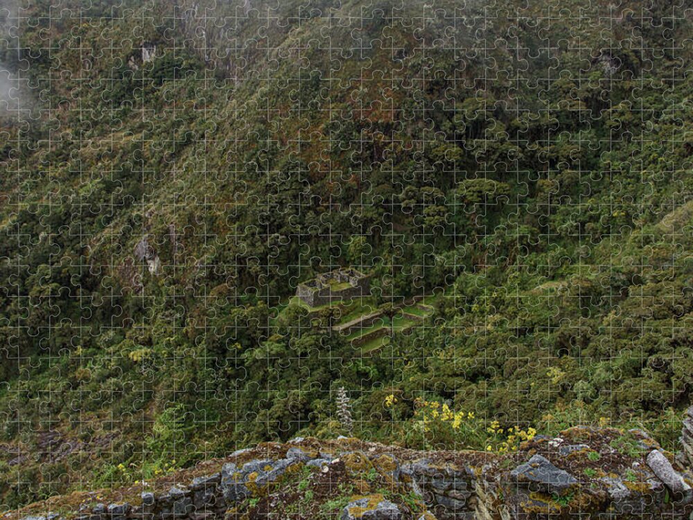Misty Mountain Ruins Jigsaw Puzzle