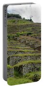 Ancient Terraces Amidst Greenery Portable Battery Charger