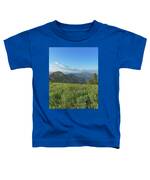 Mountain View with Wildflowers Toddler T-Shirt