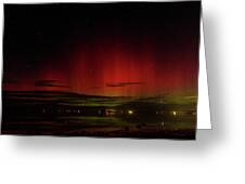 Mesmerizing Northern Lights Display Greeting Card