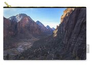 Breathtaking Valley Vista In Zion National Park Zip Pouch