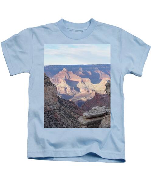 Majestic Grand Canyon Vista At Sunset Kids T-Shirt