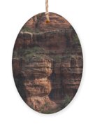 Majestic Red Rock Formations In Sedona Arizona Ornament