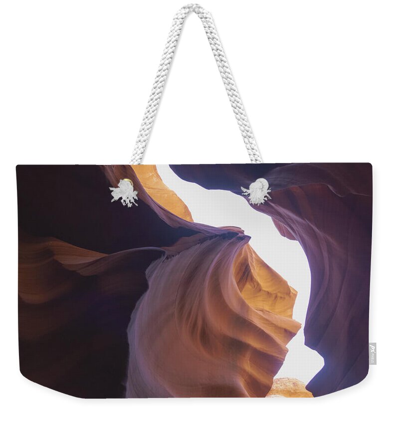 Antelope Canyon Curves And Light Play Weekender Tote Bag